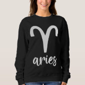 Astrology Aries Zodiac Trui (Voorkant)