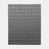 Astrology Blankets Horoscope-klokken - Aanpassen Fleece Deken (Voorkant)