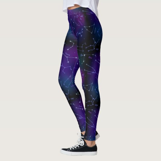 Astrology Constellation Stars Space Pattern Leggings (Links)