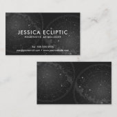 Astrology Constellations Chart (B&W) Astrologer Visitekaartje (Voorkant / Achterkant)