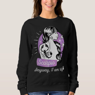 Astrology Gezegde Zodiac Sign Scorpio Trui