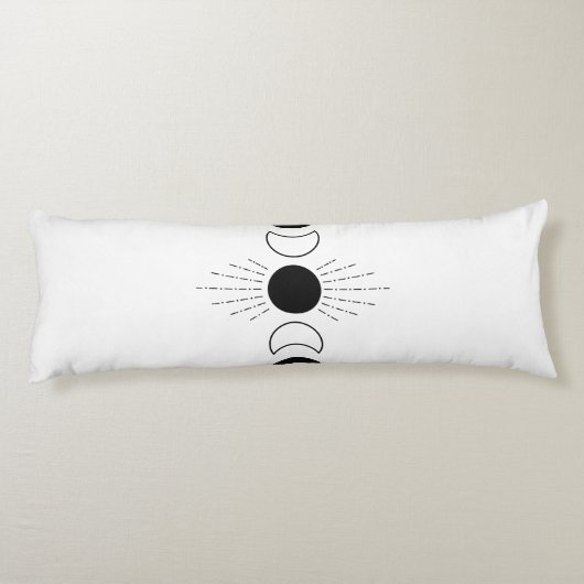 Astrology Girl Lichaamskussen (Achterkant)