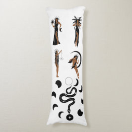 Astrology Girl Lichaamskussen