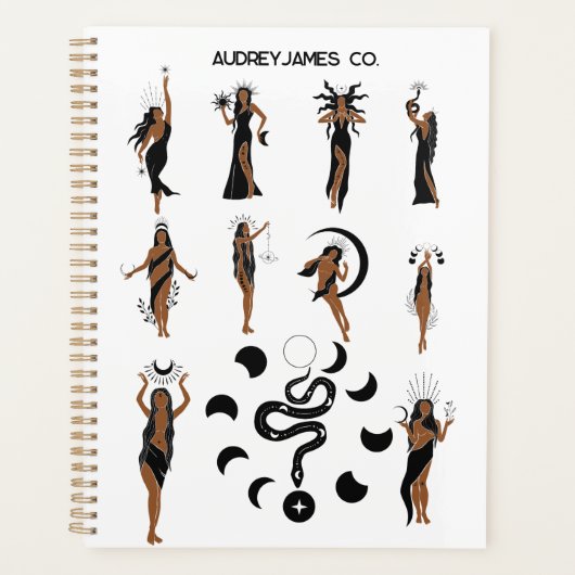 Astrology Girl Planner (Voorkant)