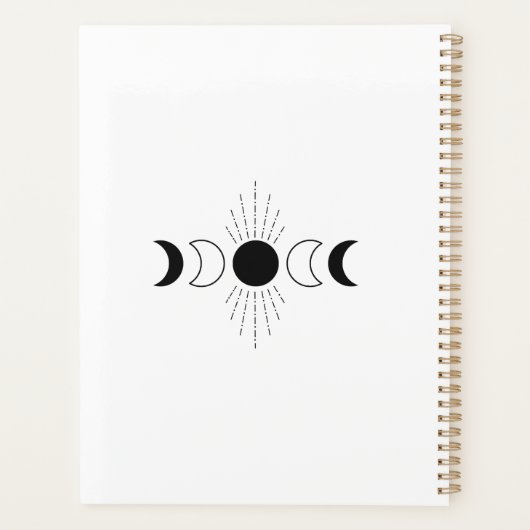Astrology Girl Planner (Achterkant)