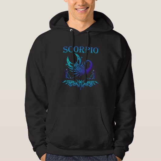 Astrology horoscope Zodiac Sign scorpio Hoodie (Voorkant)