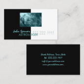 Astrology Metaphysical Blue Cosmos Galaxkaart Visitekaartje (Voorkant / Achterkant)