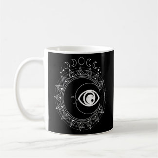 Astrology Moon Sun Dark Magic Pagan Witch Occult Koffiemok