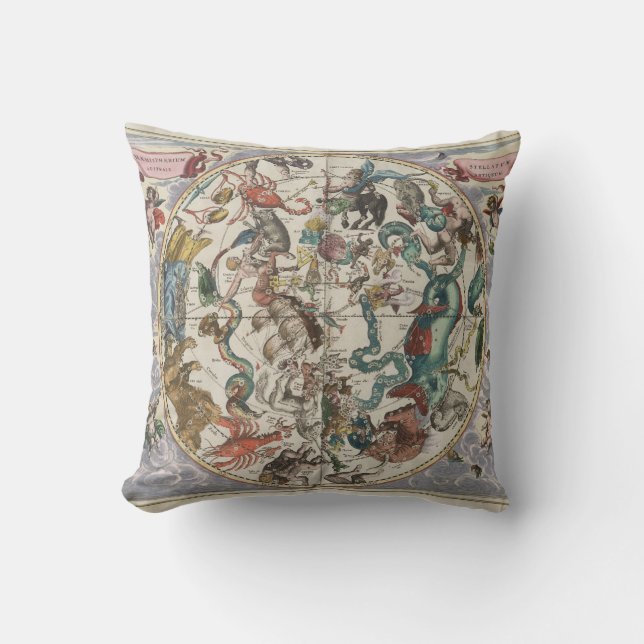 Astrology Pillow Star Signs Horoscopes Kussen (Voorkant)