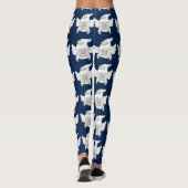 Astrology Sign Angel Leggings Gnome Cancer (Achterkant)