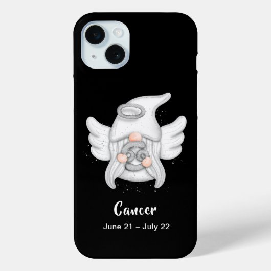 Astrology Sign Angel van Gnome Cancer Case-Mate iPhone Case (Achterkant)