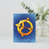 Astrology Sign Sagittarius Briefkaart (Staand voorkant)