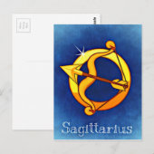 Astrology Sign Sagittarius Briefkaart (Voorkant / Achterkant)