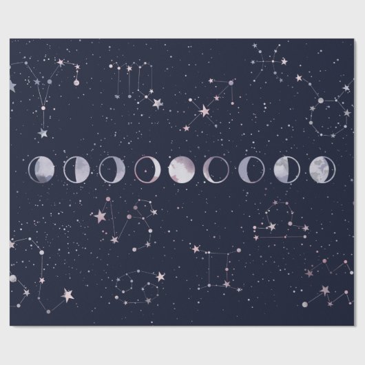 Astrology Sky Cadeaupapier (Vlak)