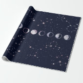 Astrology Sky Cadeaupapier (Uitgerold)