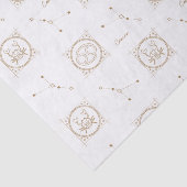 Astrology Star Sign Gold Zodiac Cancer Tissuepapier (Detail)