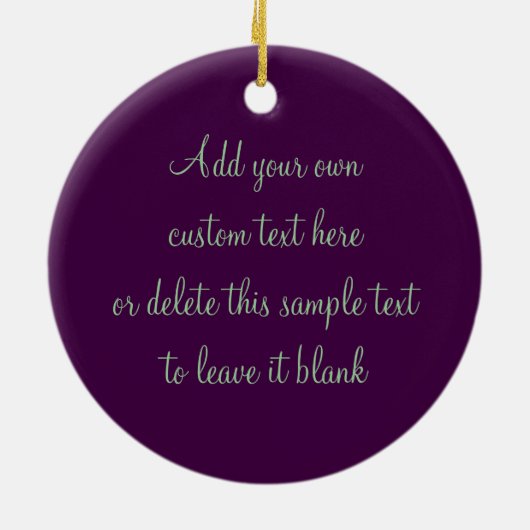 Astrology Sun en Moon Personalized Keramisch Ornament (Achterkant)