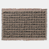 Astrology Throw Blankets Horoscope Gifts Customize Deken (Voorkant)