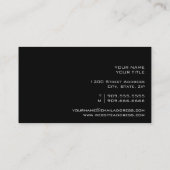 ASTROLOGY Visitekaartje (Achterkant)