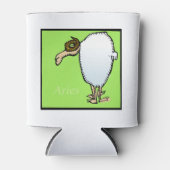 Astrology Zodiac Aries Sign Birthday Koelbox Blikjeskoeler (Voorkant)