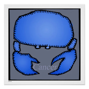 Astrology Zodiac Cancer Sign 20x20P Poster