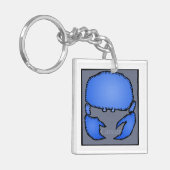 Astrology Zodiac Cancer Sign Birthday 2sK Sleutelhanger (Voorkant Links)