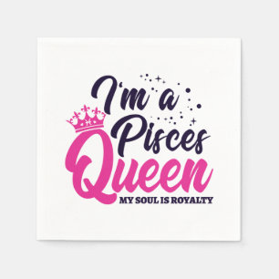 Astrology Zodiac - Februari Maart Birthday Pisces Servet