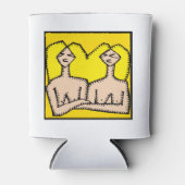 Astrology Zodiac Gemini Sign Birthday Koelbox Blikjeskoeler (Voorkant)