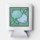 Astrology Zodiac Pisces Sign Birthday Koelbox Blikjeskoeler (Achterkant)