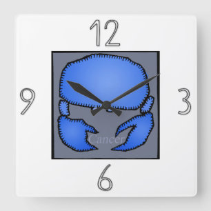 Astrology Zodiac Sign Cancer Wall klok