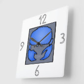 Astrology Zodiac Sign Cancer Wall klok (Hoek)