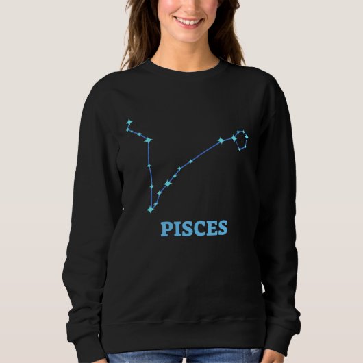 Astrology Zodiac Sign Pisces Horoscope Constellati Trui (Voorkant)