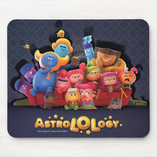 AstroLOLogy All-Stars Mousepad Muismat (Voorkant)