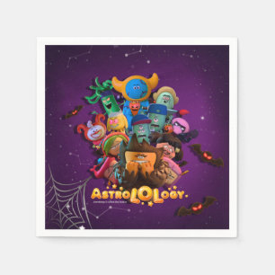 AstroLOLogy Halloween Paper Napkins Servet
