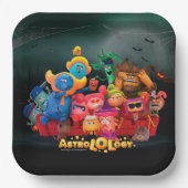 AstroLOLogy Halloween Square Paper Bord (Voorkant)