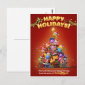 AstroLOLogy kerstBriefkaart Briefkaart (Voorkant / Achterkant)