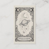 Astroloog Vintage Celestial Astrology Studio Visitekaartje (Voorkant)