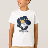 Astromutt Grappige Hond Astronaut Pun T-shirt (Voorkant)
