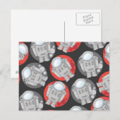 Astronaughts Briefkaart (Voorkant / Achterkant)