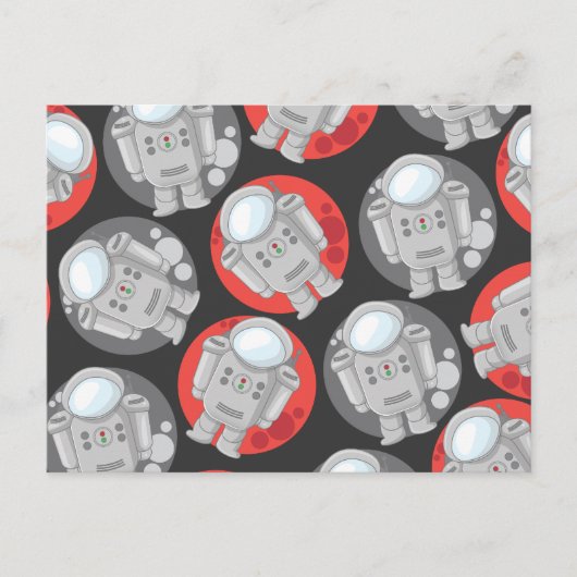 Astronaughts Briefkaart (Voorkant)
