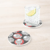 Astronaughts Zandsteen Onderzetter (Zijkant)