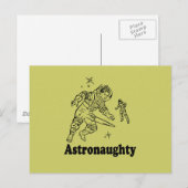 ASTRONAUGHTY BRIEFKAART (Voorkant / Achterkant)