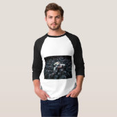 Astronaus/Skull T-shirt (Voorkant volledig)