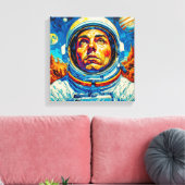ASTRONAUT 10 CANVAS AFDRUK (Insitu (Woonkamer))