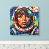 ASTRONAUT 11 CANVAS AFDRUK (Insitu (Houten vloer))