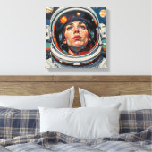 ASTRONAUT 13 CANVAS AFDRUK (Insitu (Slaapkamer))