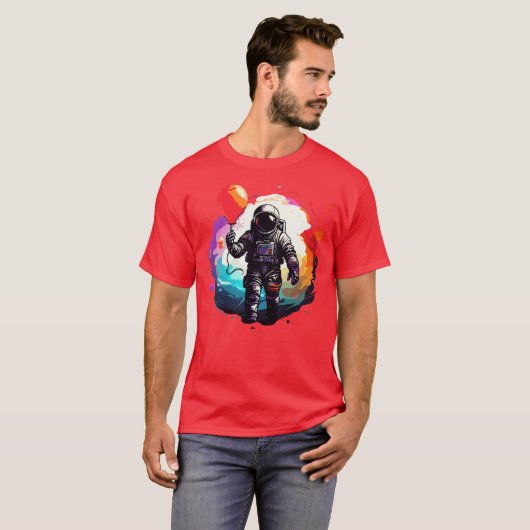 Astronaut 15 t-shirt (Voorkant volledig)