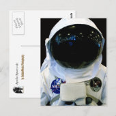 Astronaut 1b Briefkaart (Voorkant / Achterkant)