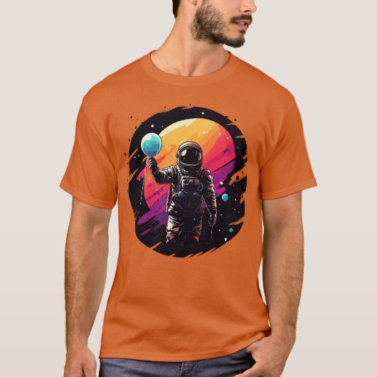 Astronaut 3 t-shirt (Voorkant)