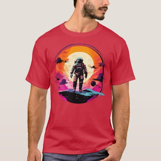 Astronaut 7 t-shirt (Voorkant)